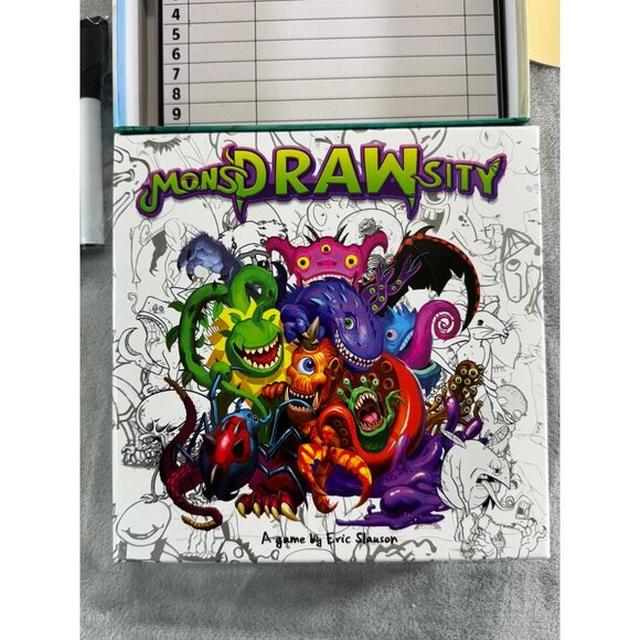 Monsdrawsity Monster Sketch Artist Eye Witness Drawing Game Deep Water - Picture 3 of 11